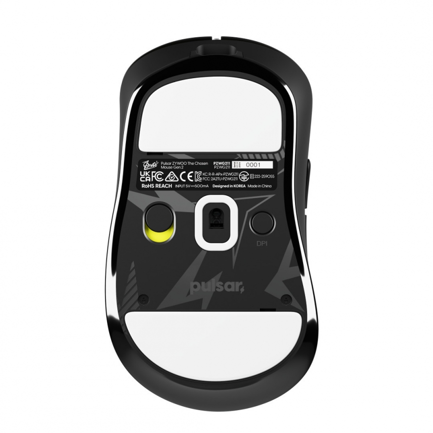 Pulsar Zywoo The Chosen Mouse Gen.2 Mini spēļu pele, melna – 4