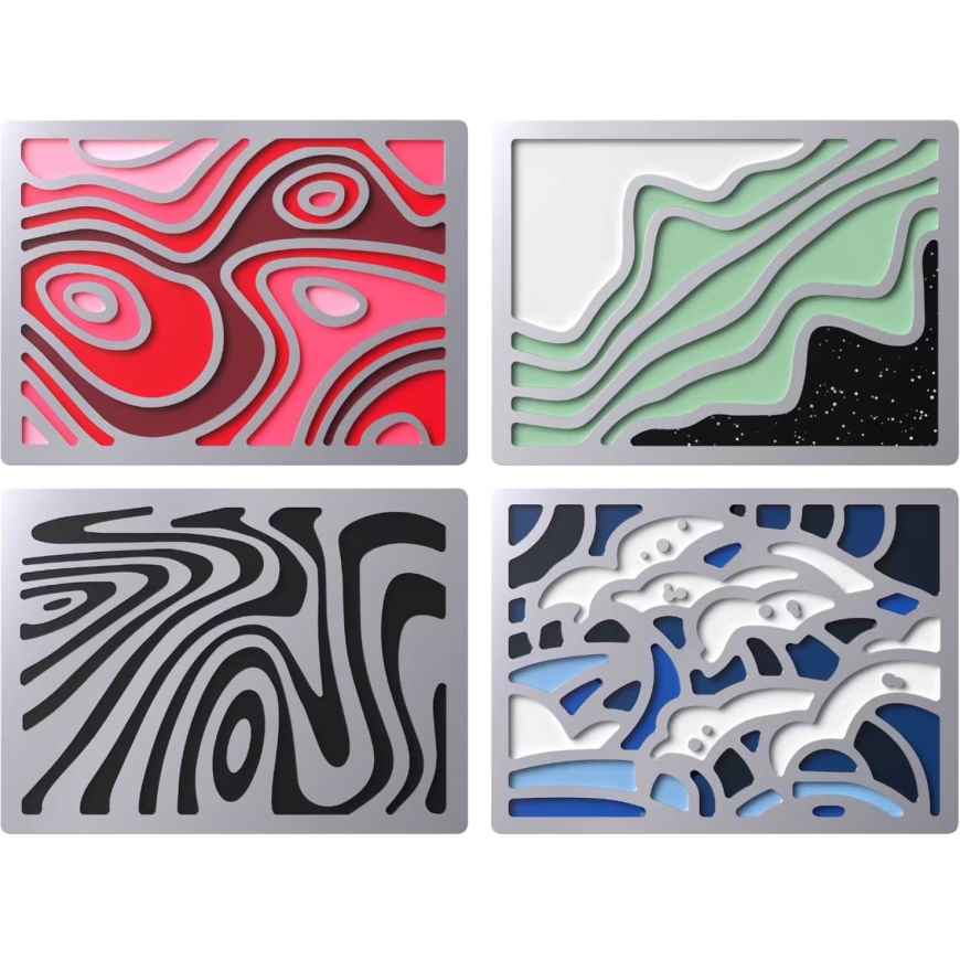 HyperX Abstract Series magnetmärk