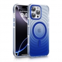 Apple iPhone 15 Pro Max EchoWave Clear MagSafe Blue Apple iPhone 15 Pro Max EchoWave Clear MagSafe Blue