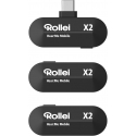 Rollei Hear:Me Wireless Mobile X2 Compact USB-C Microphone Rollei Hear:Me Wireless Mobile X2 Compact USB-C Microphone