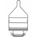 Bathlab CARL Melna Vannas plaukts 2 plaukti 23x9,5x41,5cm Bathlab CARL Melna Vannas plaukts 2 plaukti 23x9,5x41,5cm