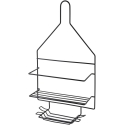 Bathlab CARL Melna Vannas plaukts 2 plaukti 23x9,5x41,5cm Bathlab CARL Melna Vannas plaukts 2 plaukti 23x9,5x41,5cm