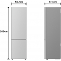 LG GBBSJ2CCEP refrigerator freezer, black, 2 m LG GBBSJ2CCEP refrigerator freezer, black, 2 m
