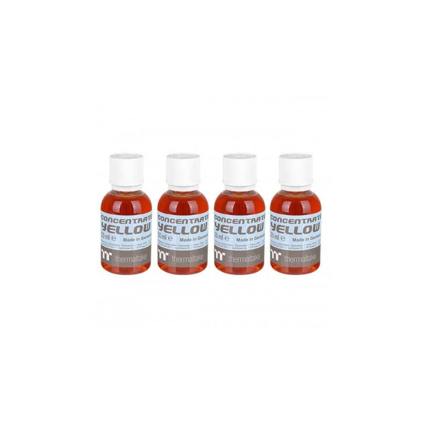 Thermaltake Premium Konsentraatti - Keltainen (4x 50 ml pullo)