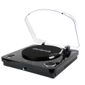 Aiwa LPS-25BK виниловый проигрыватель с встроенными колонками, черный