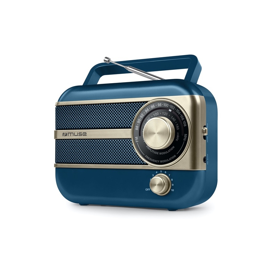 Portable radio, 2-band, M 056 NB, MUSE. 2-band: FM/MW