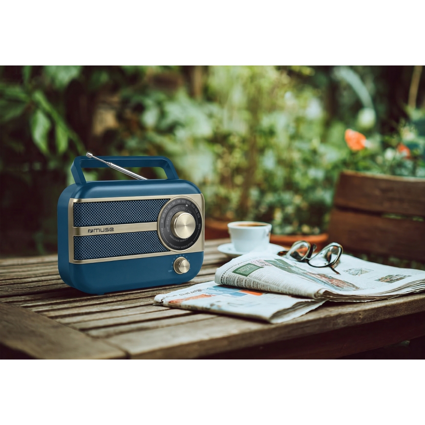 Portable radio, 2-band, M 056 NB, MUSE. 2-band: FM/MW – 2