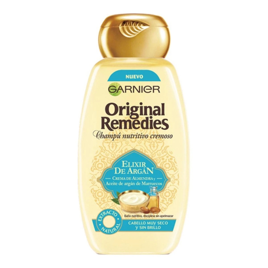 "Garnier Original Remedies Argan Eliksyras" maitinamasis šampūnas 300ml – 2