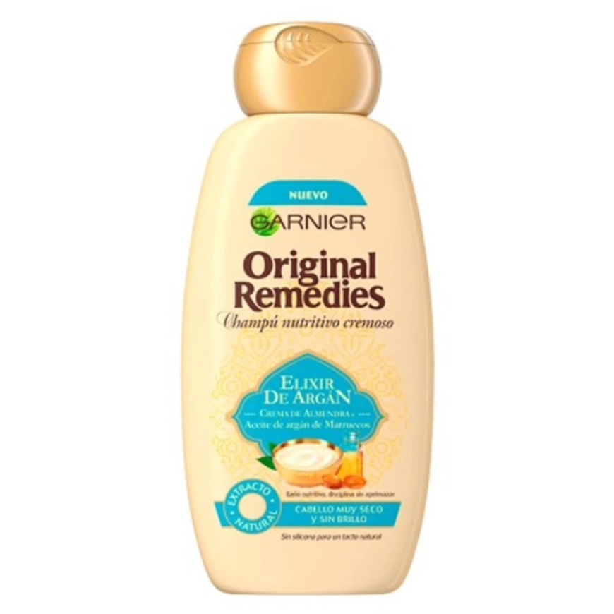 "Garnier Original Remedies Argan Eliksyras" maitinamasis šampūnas 300ml – 4