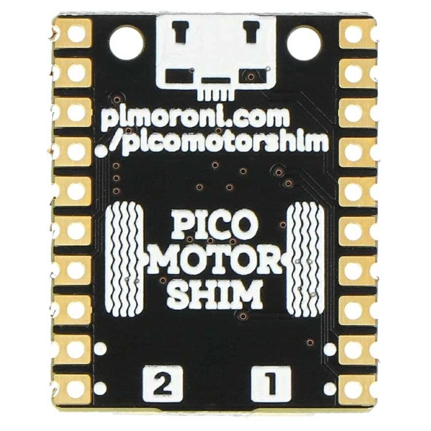 Variklio SHIM - Raspberry Pi Pico variklio valdiklis - PiMoroni PIM617 – 3