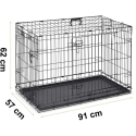 Pethaus Dog Crate, Medium Size, Portable Dog Box, Travel Crate for Medium Dogs, Folding Dog Crate Pethaus Dog Crate, Medium Size, Portable Dog Box, Travel Crate for Medium Dogs, Folding Dog Crate