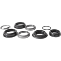 Vairo Speaker Alu Semi Integrated NECO 1-1/8"x44/50x30, H118N black Vairo Speaker Alu Semi Integrated NECO 1-1/8"x44/50x30, H118N black