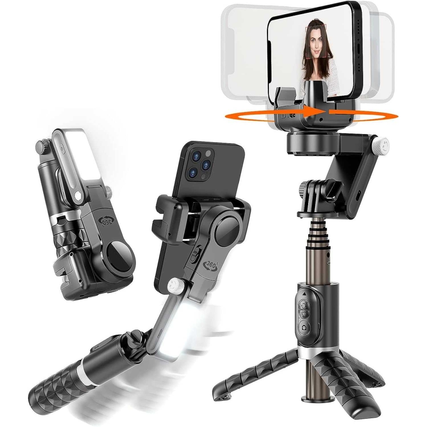 Riff Q18"Universaalne nutikas jälgimise lauasalviga gimbal stabilisaator Bl – 4
