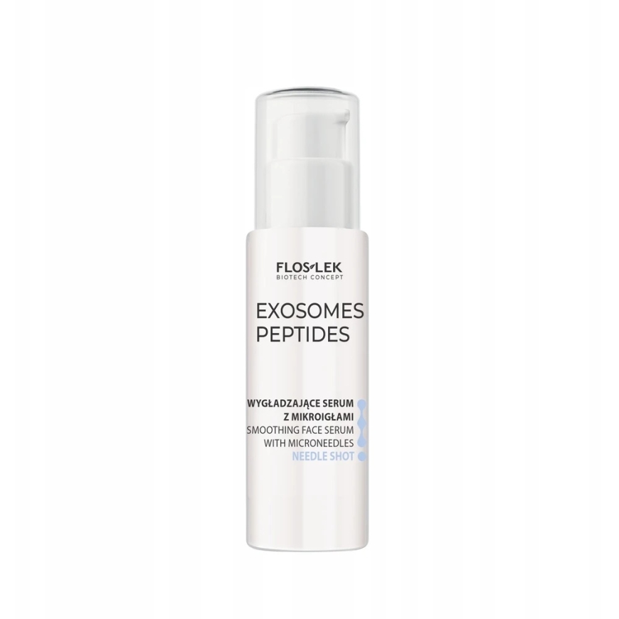Floslek Exosomes Peptides lyginamasis veido serumas su mikroadatomis Spicule PeptiSMOOTH NEEDLE SHOT 30ml – 5