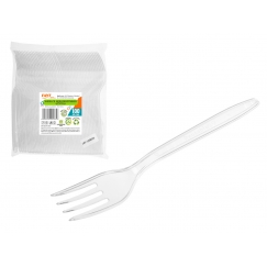 NJ Reusable forks, 100 pcs., 4 x 16.5 x 19, 20285, Simple Soluti