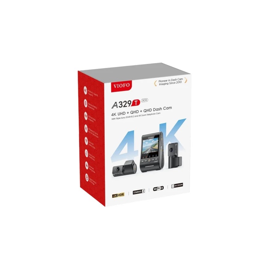 VIOFO A329T 3CH GPS video recorder – 3