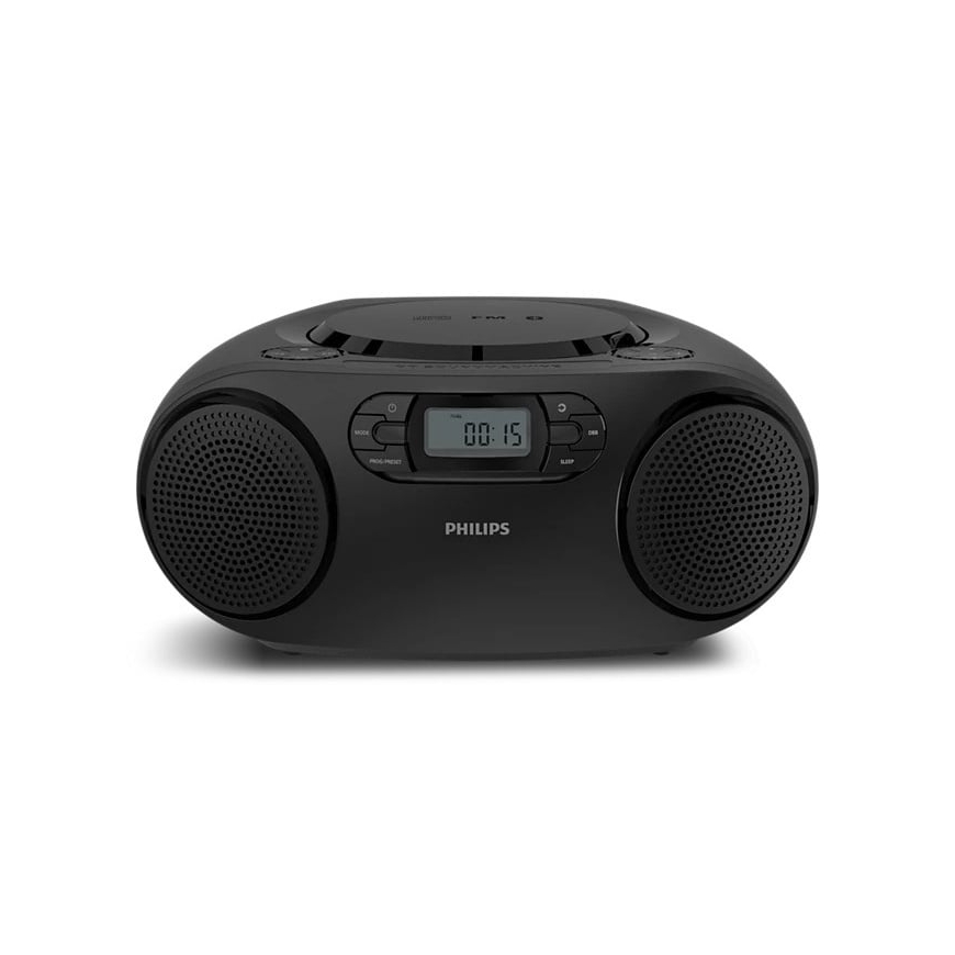 Philips TAZ2000B/10 portable CD player with FM radio, black
