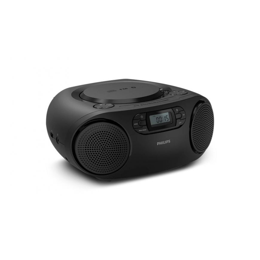 Philips TAZ2000B/10 portatīvais CD atskaņotājs ar FM radio, melns – 2
