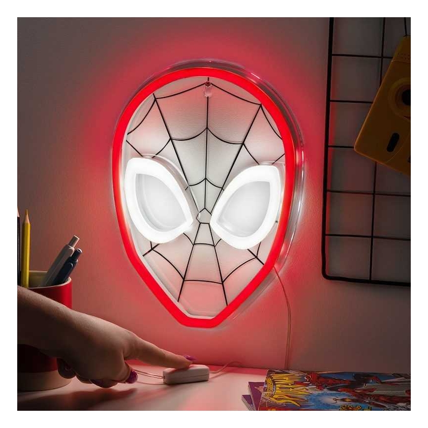 Paladone Spiderman sieninis LED neoninis apšvietimas – 4