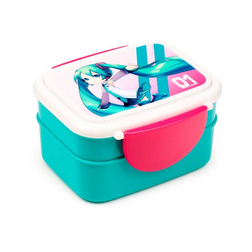Puckator Bento dėžutė su stalo įrankiais Hatsune Miku