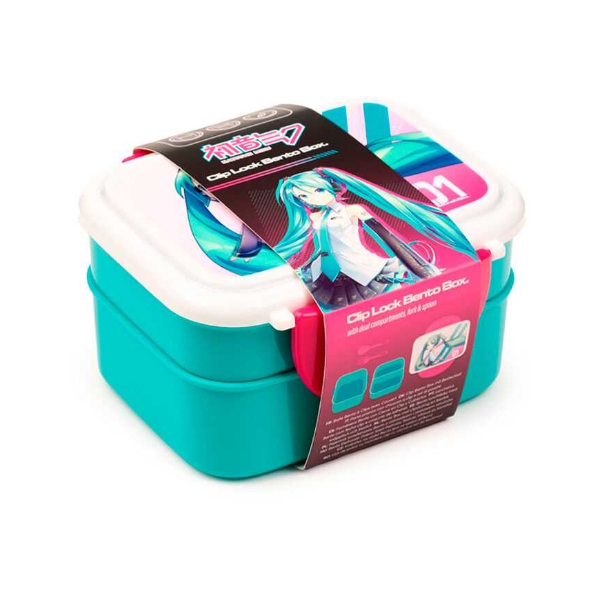 Puckator Bento box with cutlery Hatsune Miku – 3