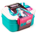 Puckator bento kastīte ar galda piederumiem Hatsune Miku Puckator bento kastīte ar galda piederumiem Hatsune Miku