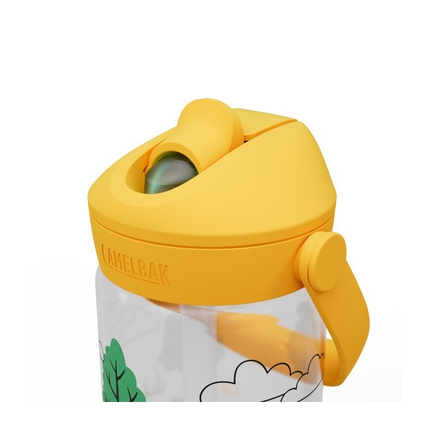 Camelbak Thrive Flip Straw Kids 0,4L Traktoriai ir Medžiai – 5