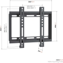 Vogel's Up 2005 Fixed TV Wall Mount S Vogel's Up 2005 Fixed TV Wall Mount S