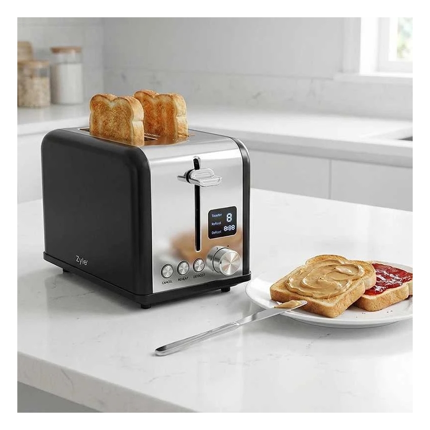 Zyle ZY810ST Toaster with LED Display – 3