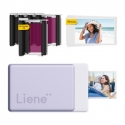 LIENE Pearl N200 Pro 2x3" Portable Photo Printer (Purple) LIENE Pearl N200 Pro 2x3" Portable Photo Printer (Purple)