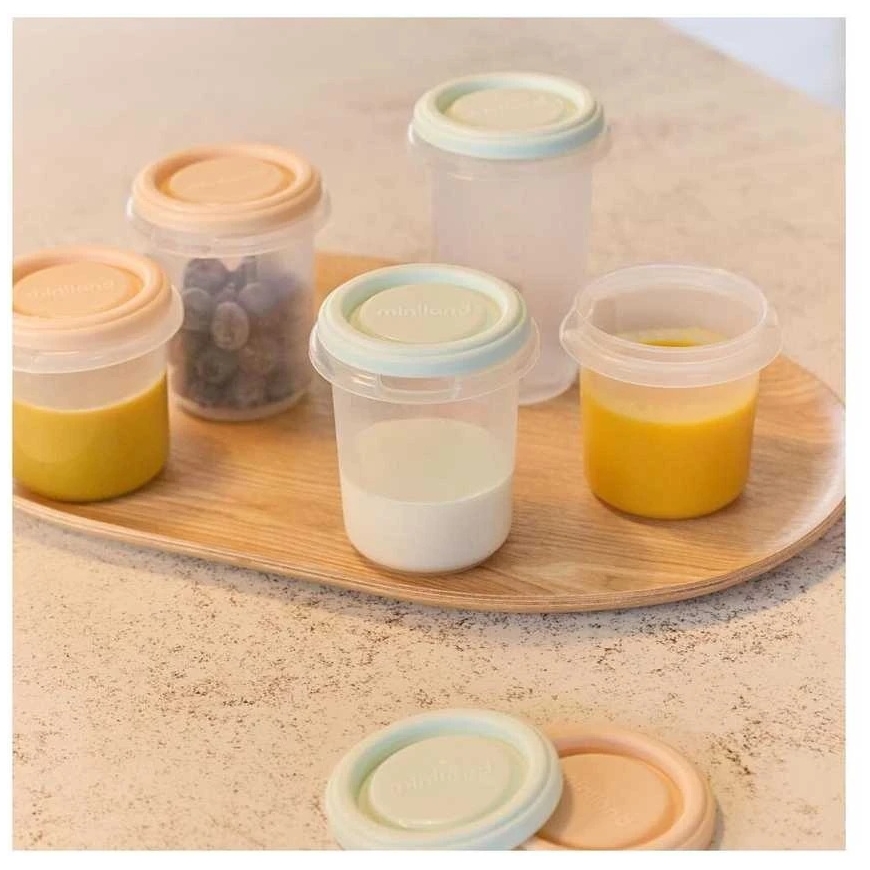 Miniland Dreamland Crvsh Food Storage Containers Set 12 pcs – 2
