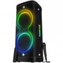 Speaker Party Box SVEN PS-1250, black (300W, TWS, IPx4, Bluetooth, FM, USB, microSD, LED display, 13500mAh)