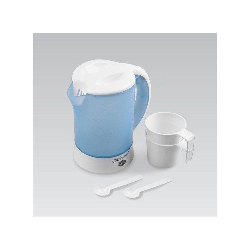 Feel-Maestro MR010 sähköinen vedenkeitin 0,6 l Sininen, Valkoinen 600 W – 2