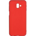 Samsung J6 Plus Silikonsuojus Punainen Samsung J6 Plus Silikonsuojus Punainen
