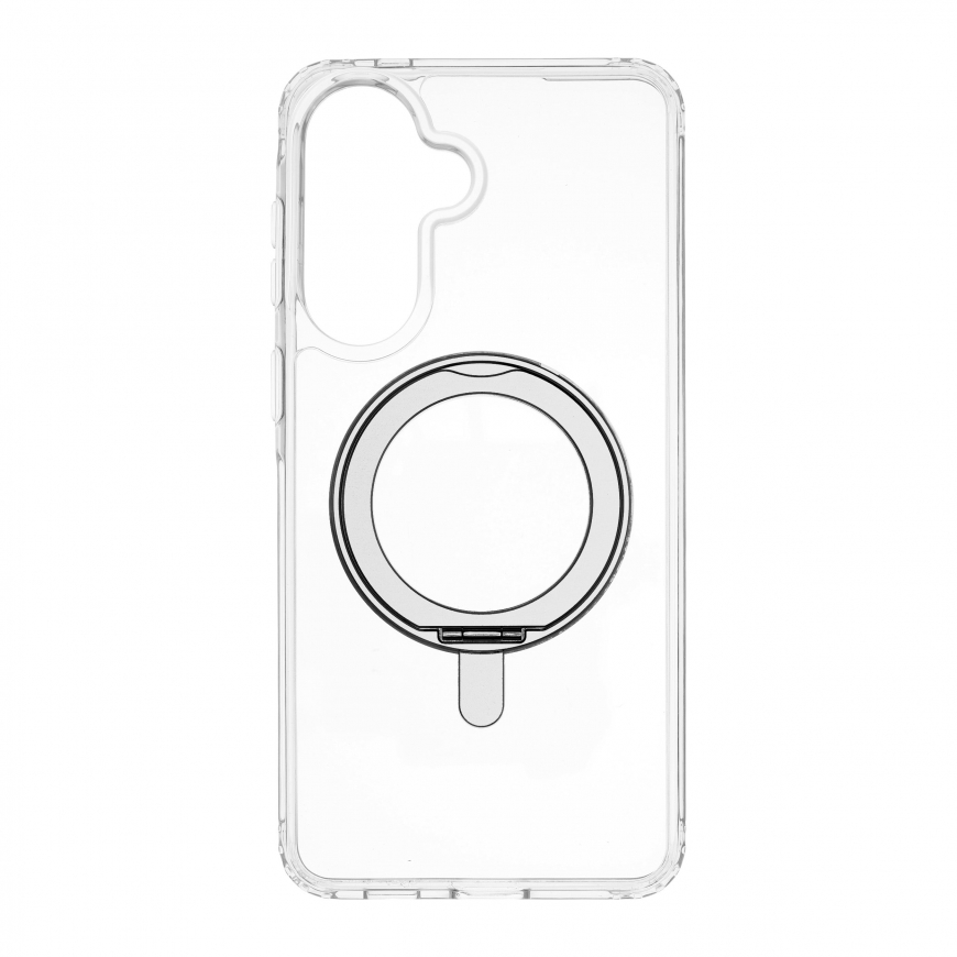 FoneKit Premium Kickstand MagSafe Case with Stand, Samsung Galaxy A57, Transparent