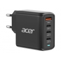 Acer 67W PD GaN Charger, 2 x USB C and 1 x USB A, EU Plug, 100W Acer 67W PD GaN Charger, 2 x USB C and 1 x USB A, EU Plug, 100W