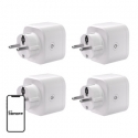 SONOFF S61s Matter External Plug via Wi-Fi, 4-Pack SONOFF S61s Matter External Plug via Wi-Fi, 4-Pack