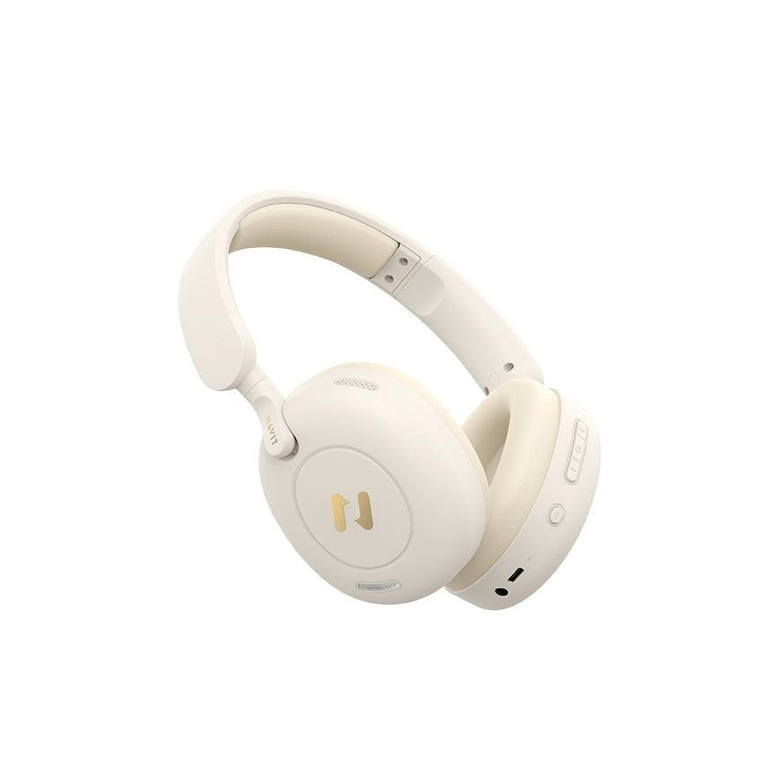 Havit H655BT PRO - Bluetooth austiņas (bēšas) – 5