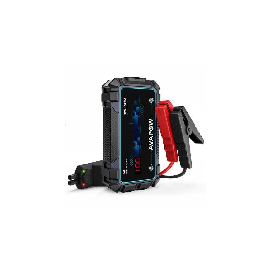 Avapow Eu AVAPOW A9 Portable External Battery 12V 1500A 30Wh