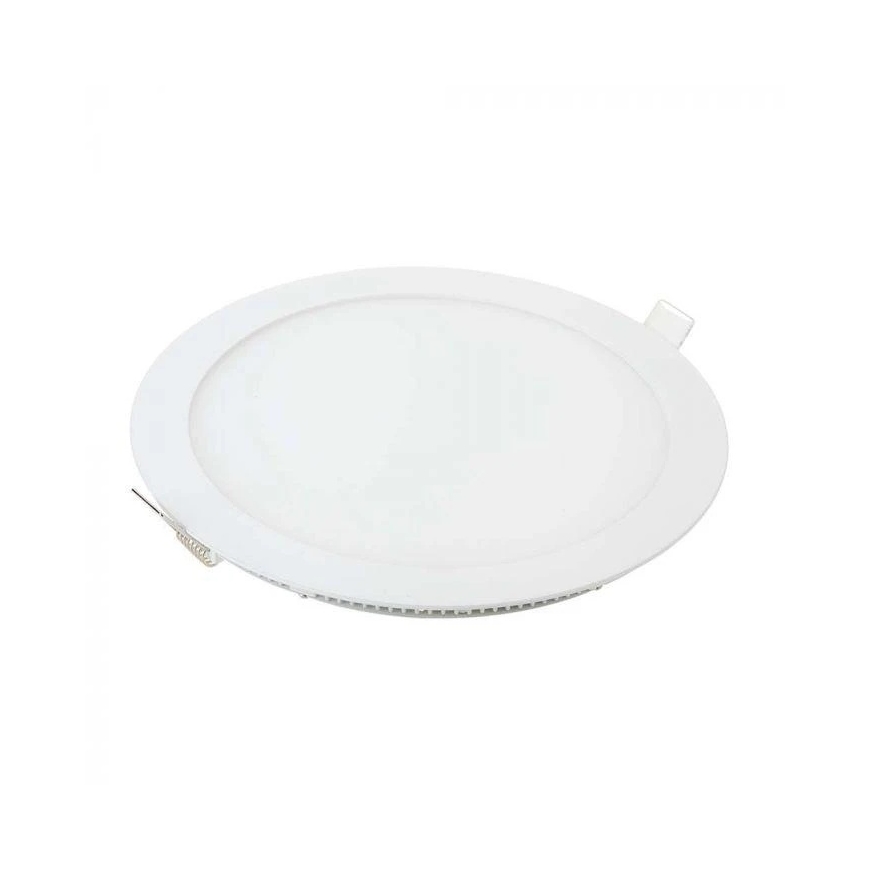 V-tac 18W LED iebūvējamā panelis, balts, 2700K, ar barošanas avotu