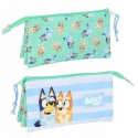Safta Trigubas pencil case Bluey Sisters Green 22 x 12 x 3 cm Safta Trigubas pencil case Bluey Sisters Green 22 x 12 x 3 cm