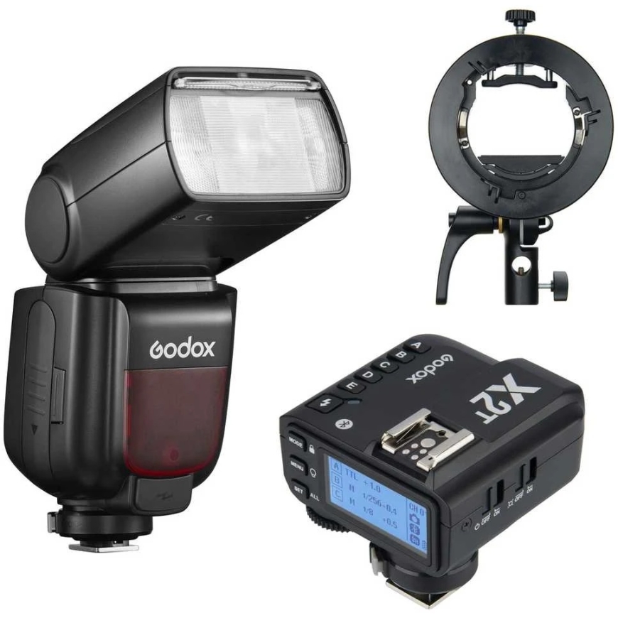 Salama-setti - Godox Speedlite TT685 II Fuji GN60 20-200mm langaton – 3