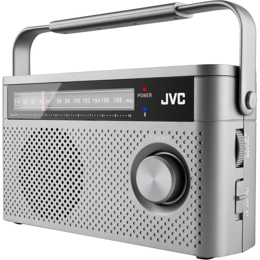 JVC RA-E315G Nešiojamas radijas Pilkas spalvos – 3
