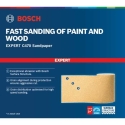 Bosch Expert C470 švīkpapīrs, 115 mm, K100 (50 metru ruļļos, lai Bosch Expert C470 švīkpapīrs, 115 mm, K100 (50 metru ruļļos, lai