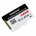 Atminties kortelė Kingston 32GB Micro SDHC Endurance Flash Memory Card, Class 10