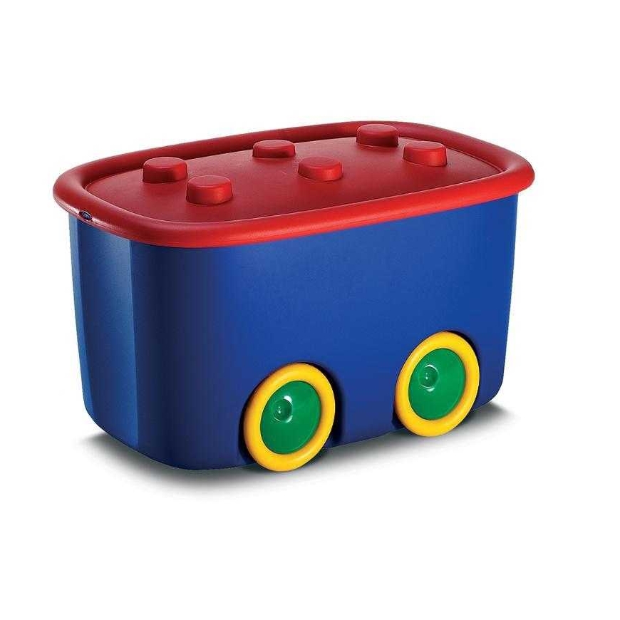 KIS Box Children Blue/Red 58x39x18cm