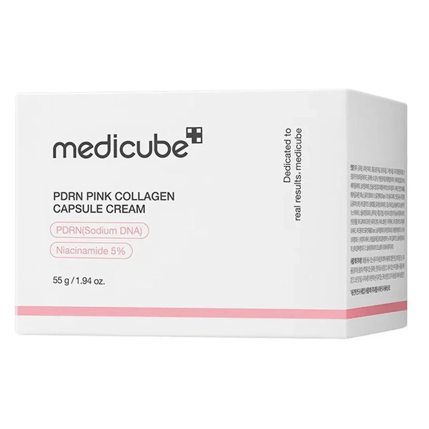 Medicube PDRN Pink Capsule Cream regeneruojantis veido kremas, 55 g – 2
