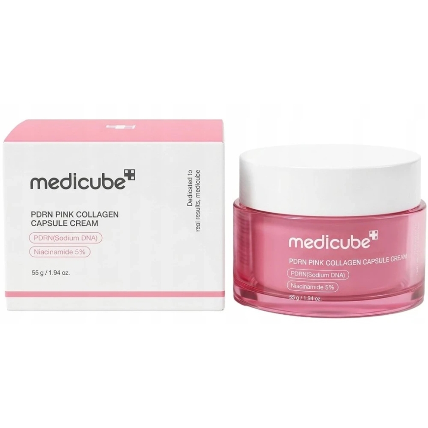 Medicube PDRN Pink Capsule Cream taastav näokreem, 55 g – 5