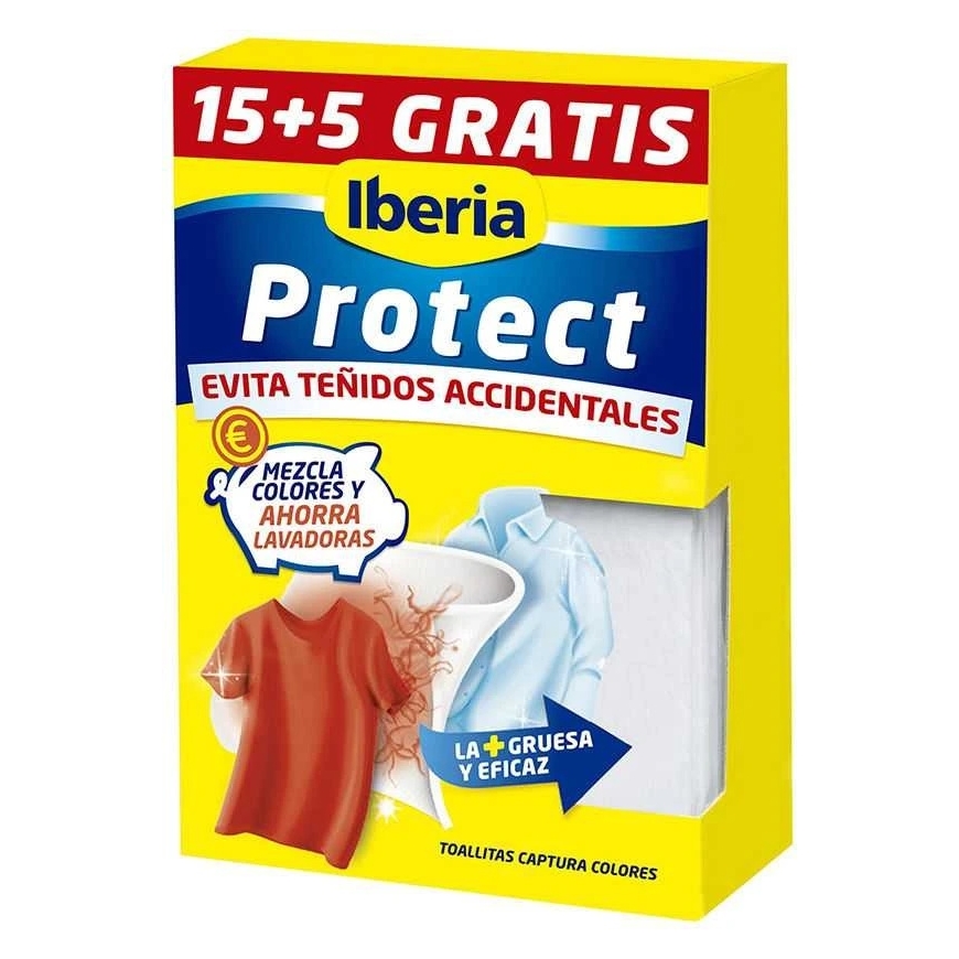 Iberia IBERIA PROTEC krāsas absorbējošie salvetes 20 gb