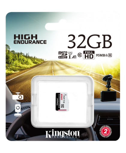 Memory card Kingston 32GB Micro SDHC Endurance Flash Memory Card, Class 10 – 19
